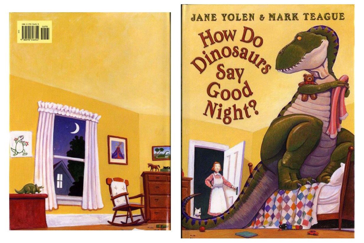 How Do Dinosaurs Say Good Night绘本故事第2页