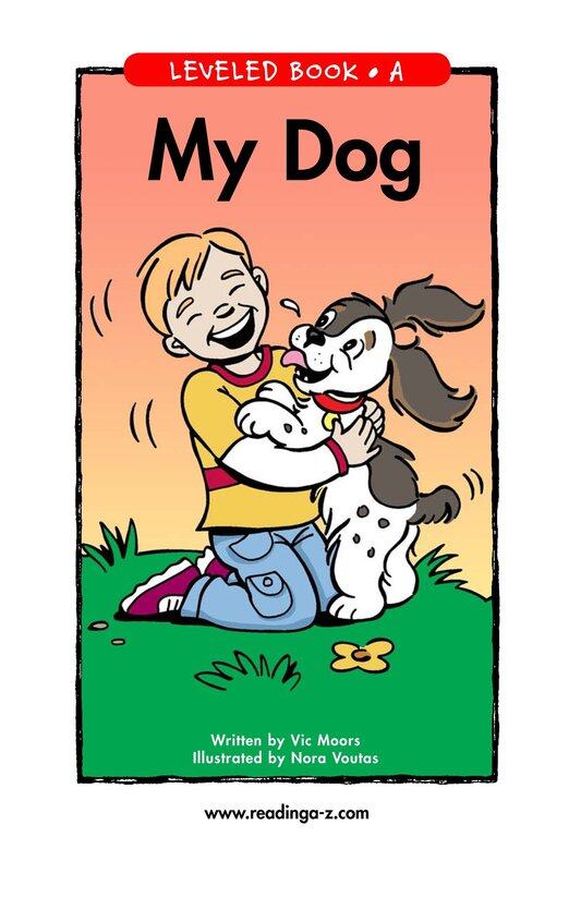My Dog绘本故事第2页