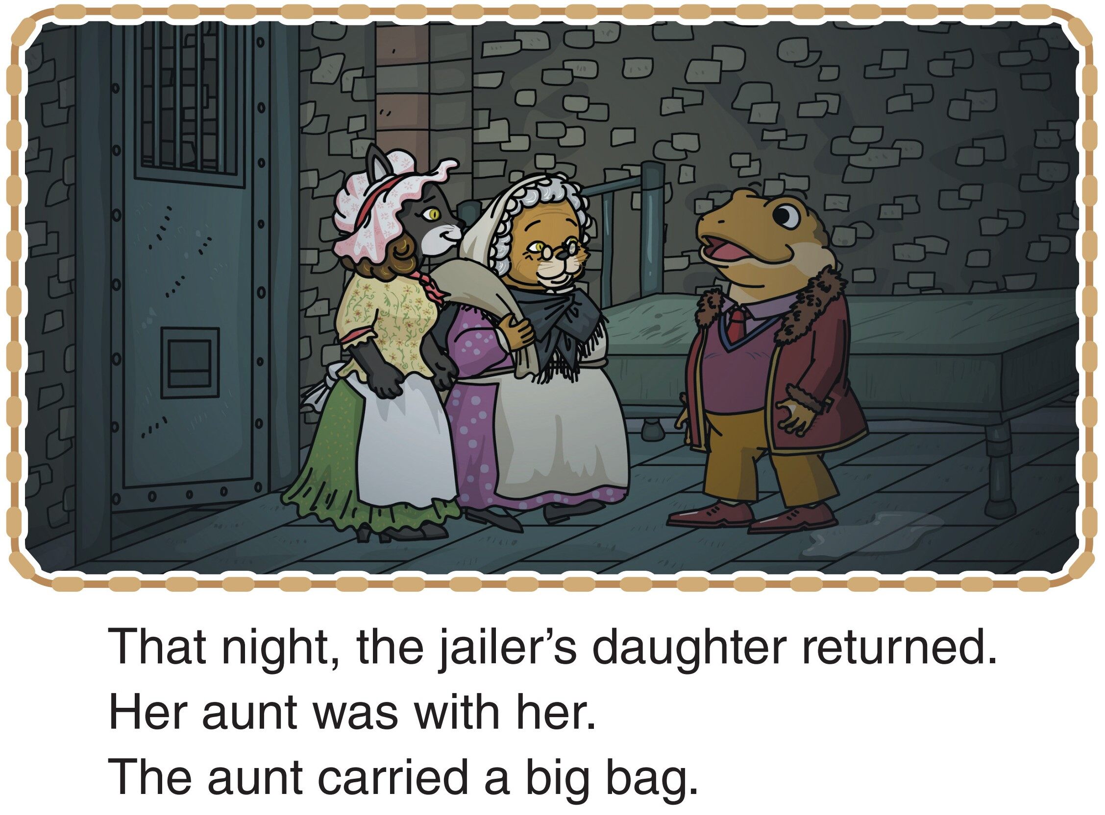 Toad and the Washwoman绘本故事第3页