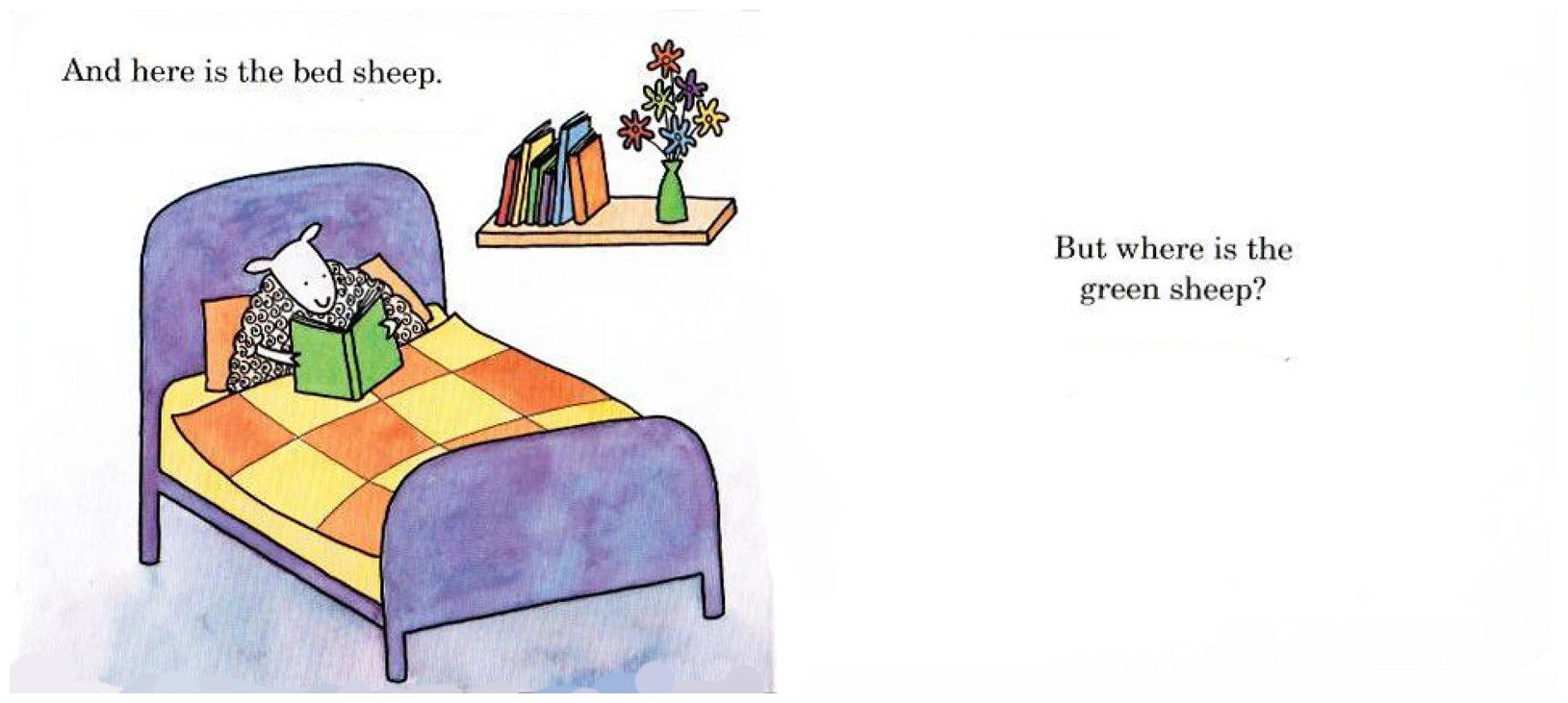 Where Is the Green Sheep绘本故事第5页