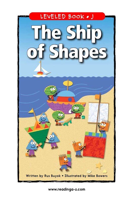 The Ship of Shapes绘本故事第2页