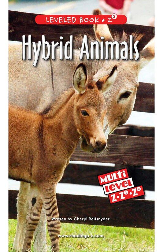 Hybrid Animals绘本故事第2页