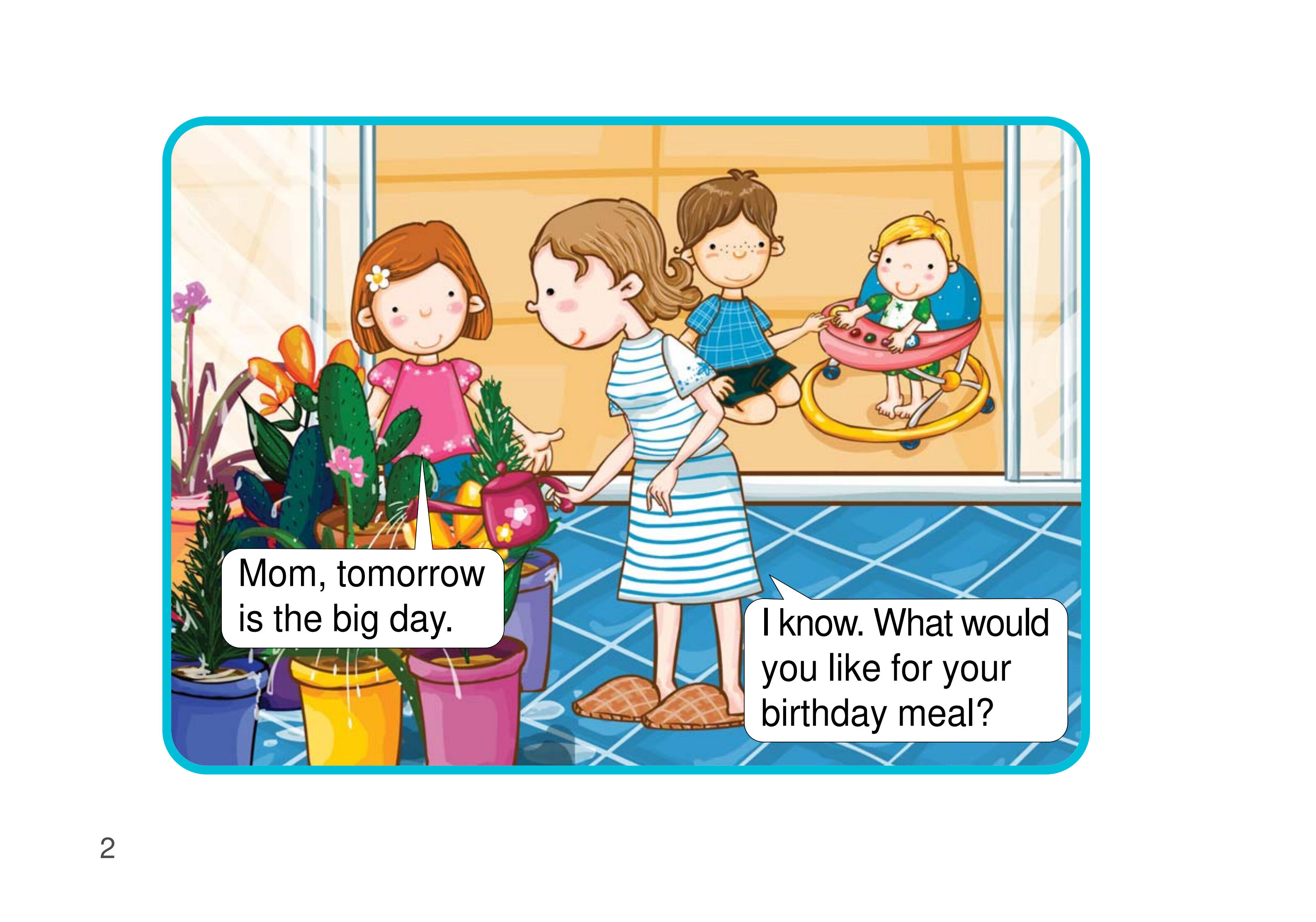 My Favorite Birthday Foods绘本故事第3页