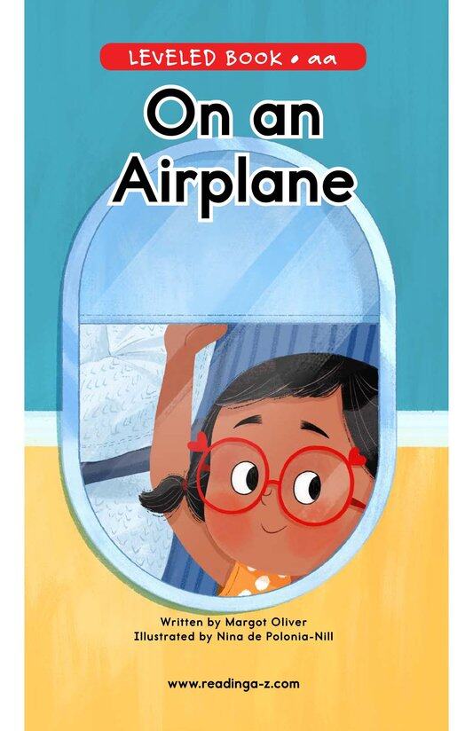 On an Airplane绘本故事第2页