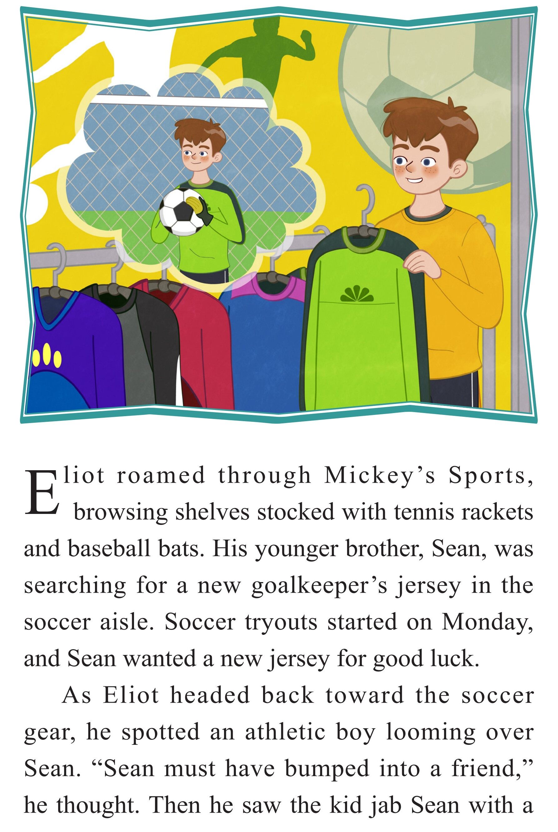 The Soccer Bully绘本故事第3页