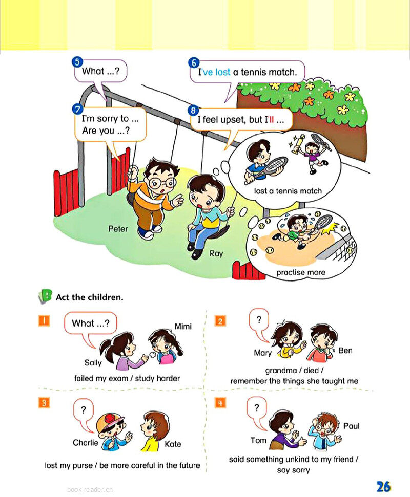 4 Coping with problems绘本故事第4页