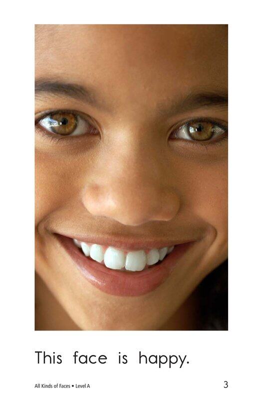 All Kinds of Faces绘本故事第3页