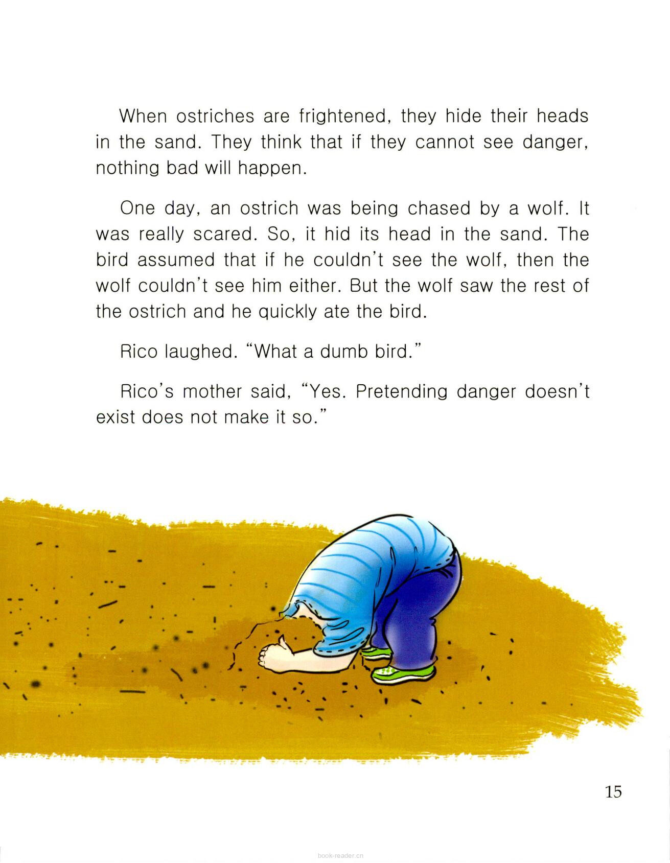 Head in the Sand绘本故事第3页