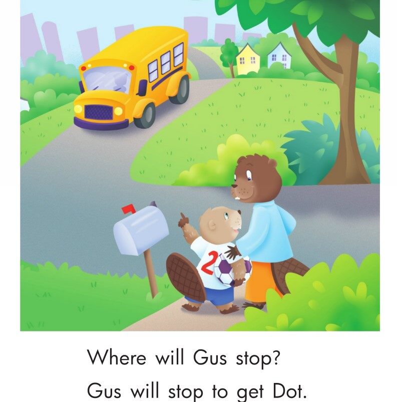 Gus will stop绘本故事第3页