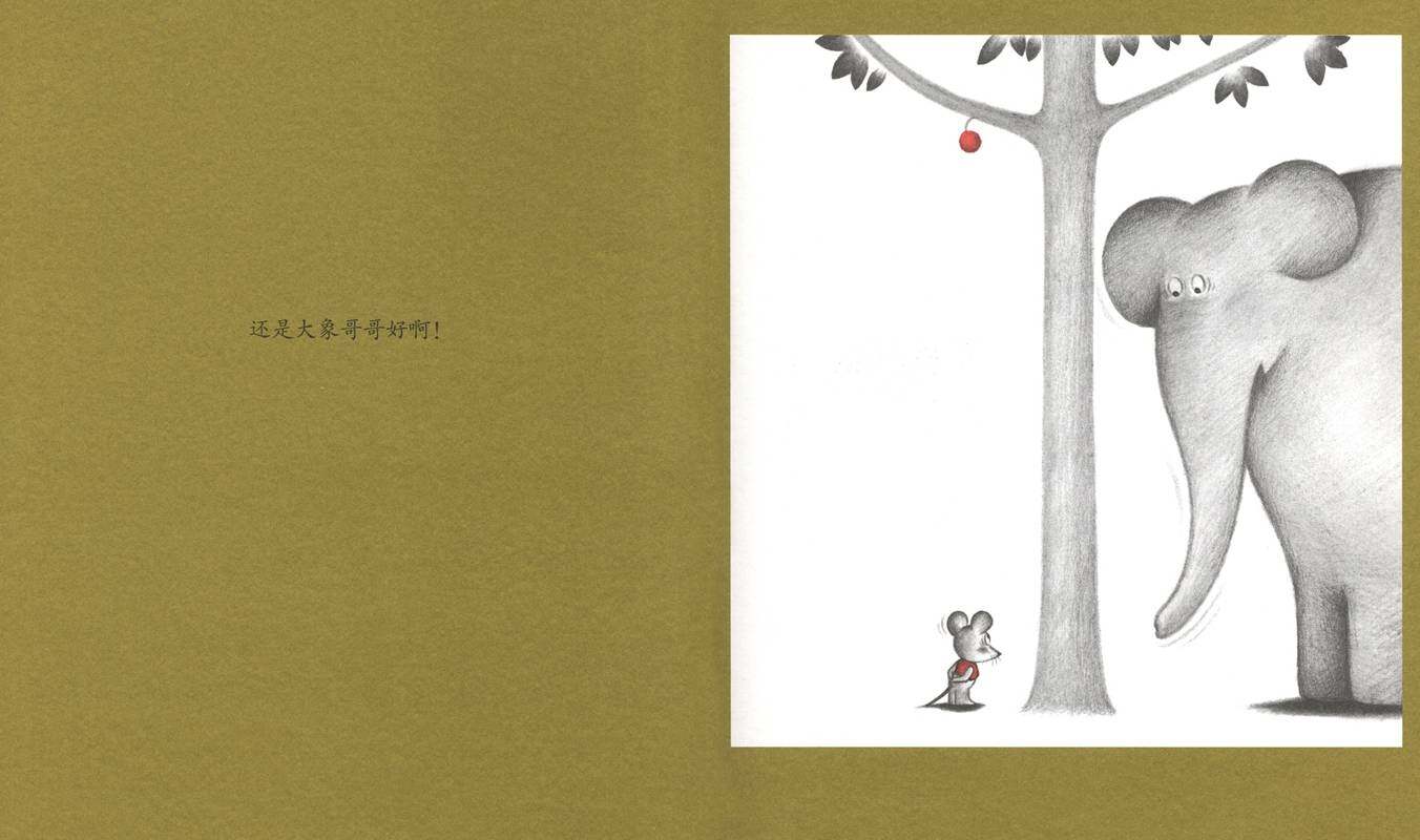 可爱的鼠小弟9—鼠小弟和大象哥哥绘本故事第4页