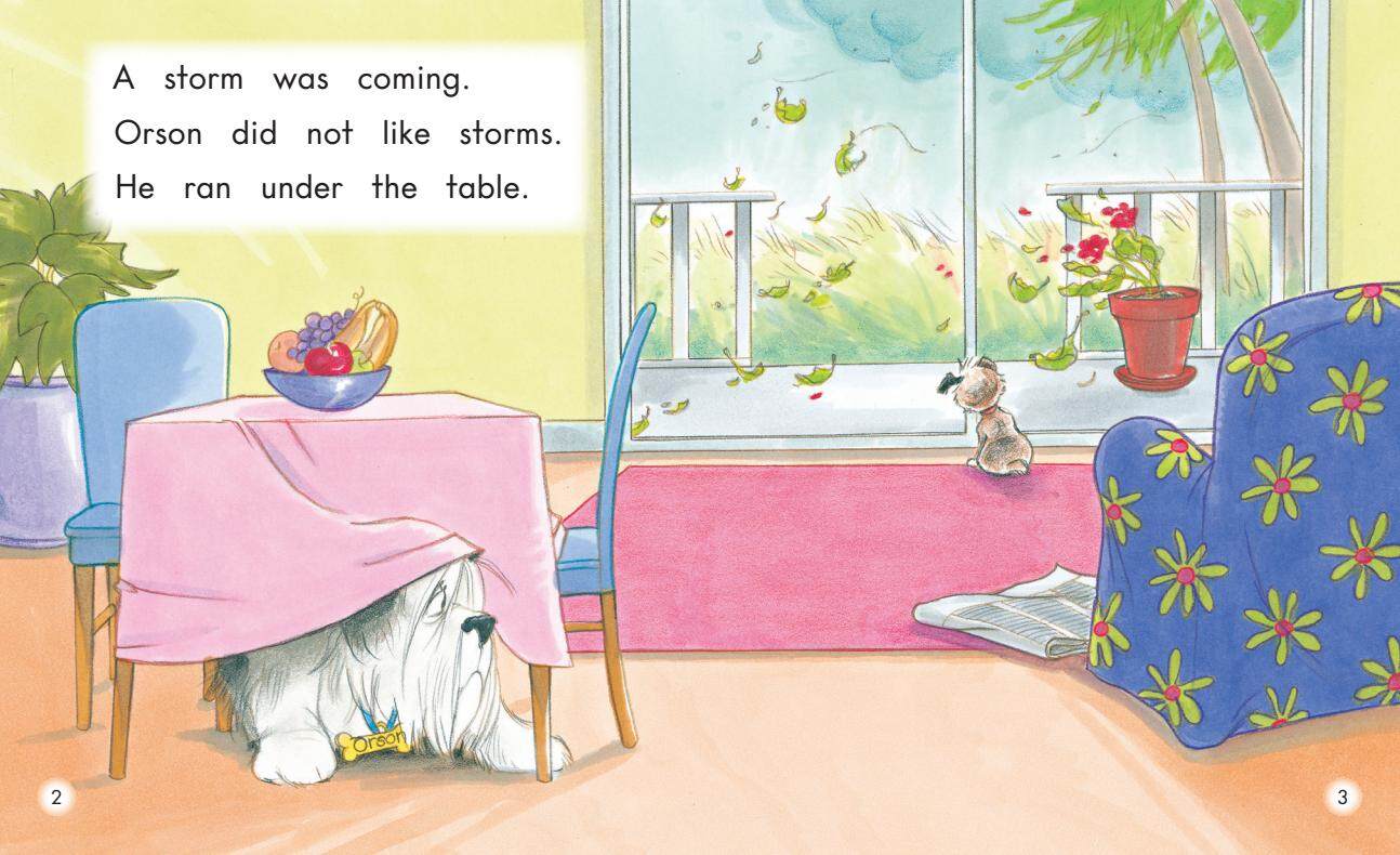 The big storm绘本故事第3页