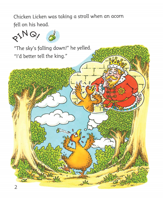 Chicken Licken绘本故事第3页
