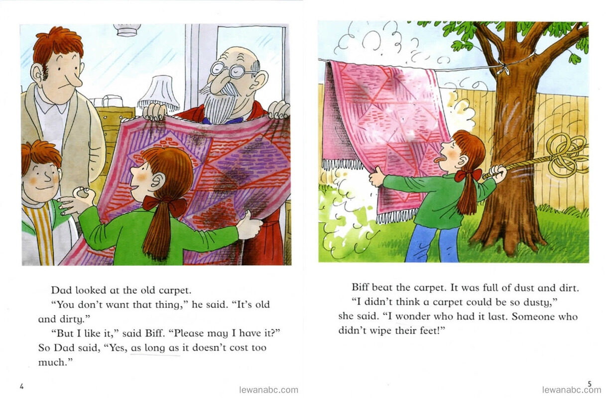 The Flying Carpet绘本故事第5页