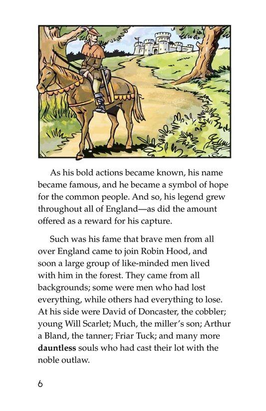 How Little John Joined Robin Hood绘本故事第5页