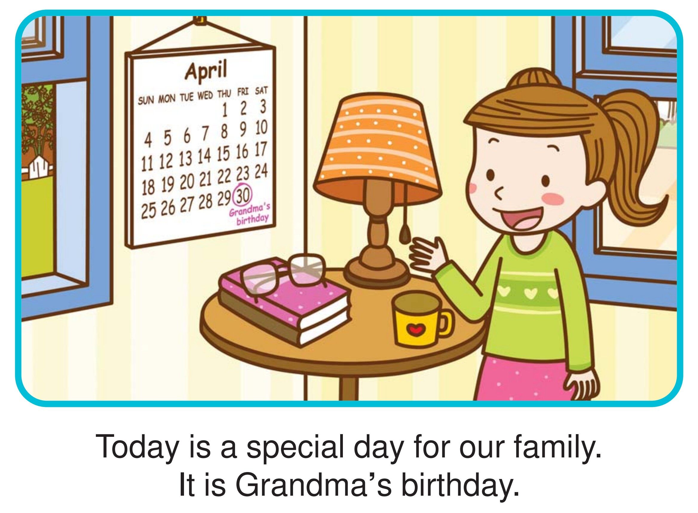 The Special Day绘本故事第2页