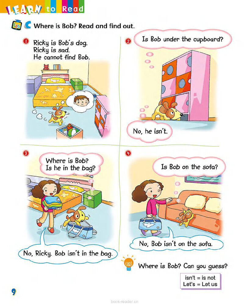 2 Our pet friends绘本故事第4页