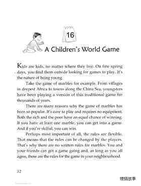 A Children's World Game绘本故事第2页