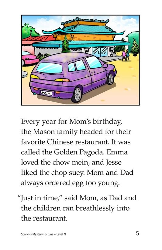 Sparky's Mystery Fortune绘本故事第5页