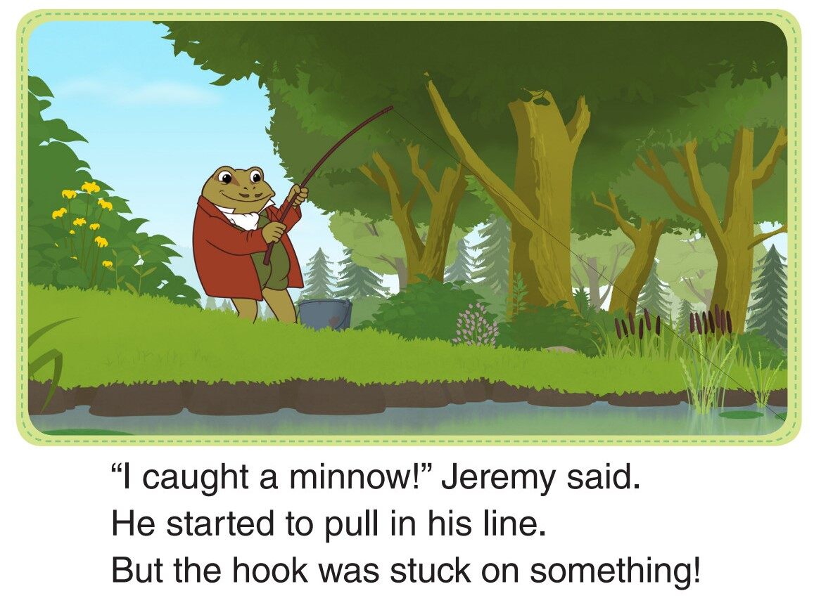 Caught!绘本故事第2页