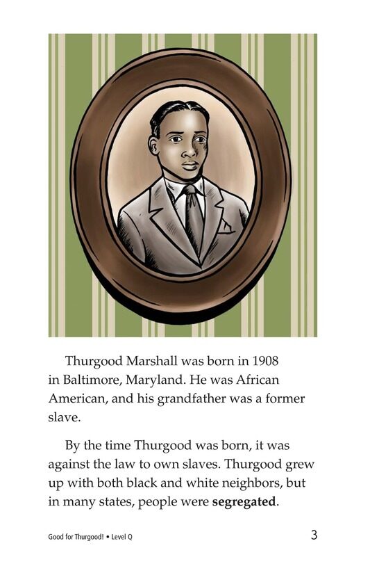 Good for Thurgood!绘本故事第3页
