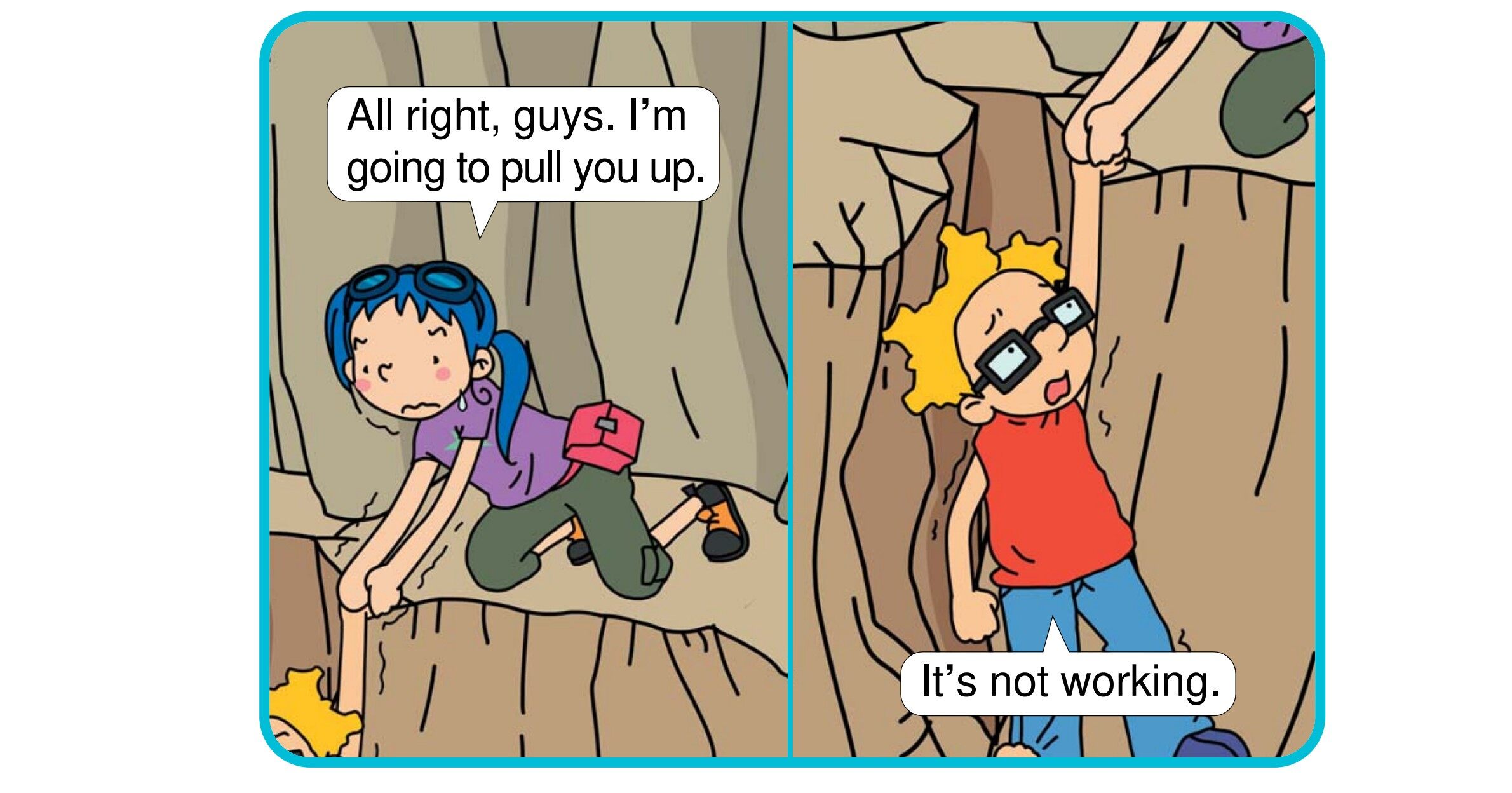 The Final Climb绘本故事第4页