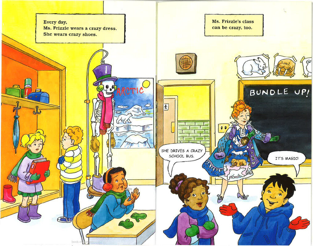 Magic School Bus Arctic Adventure绘本故事第3页