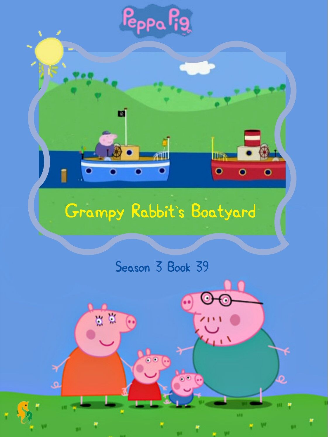 Grampy Rabbits Boatyard绘本故事第2页