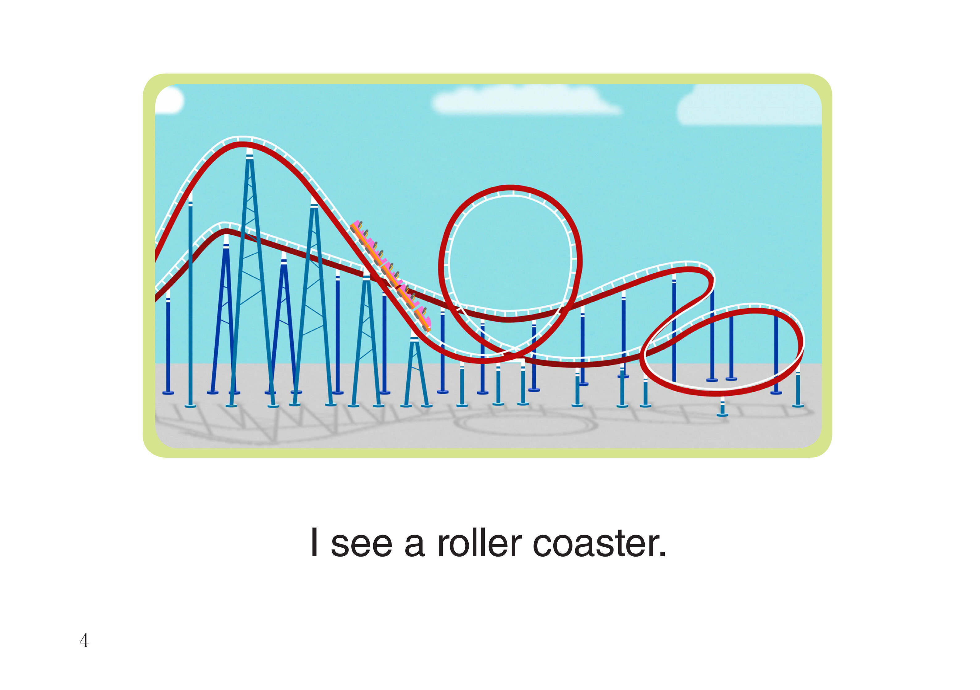 There Are Bumper Cars绘本故事第5页