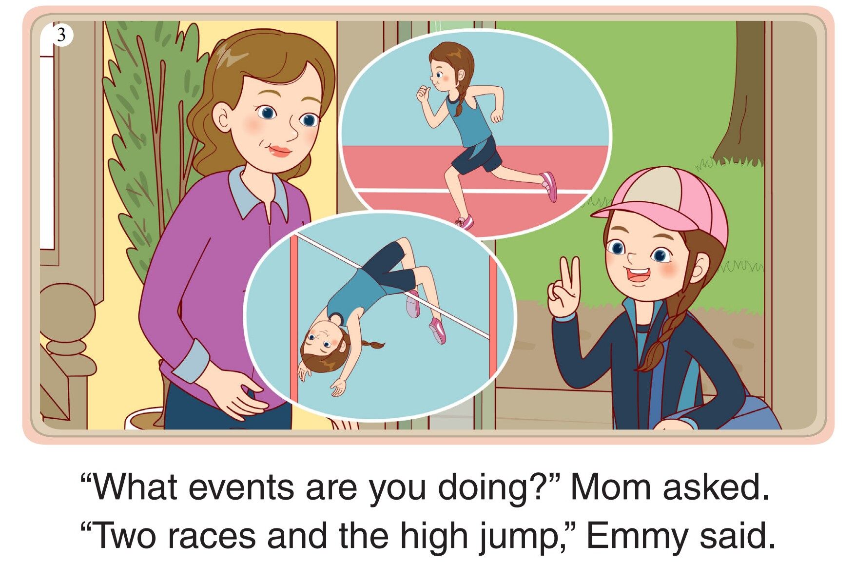 Emmy's Track Meet绘本故事第4页