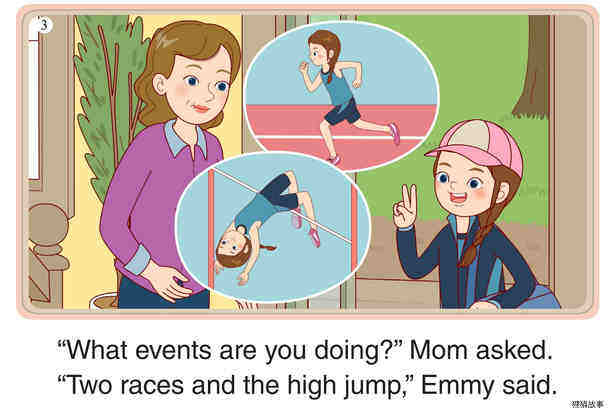 Emmy's Track Meet绘本故事第4页