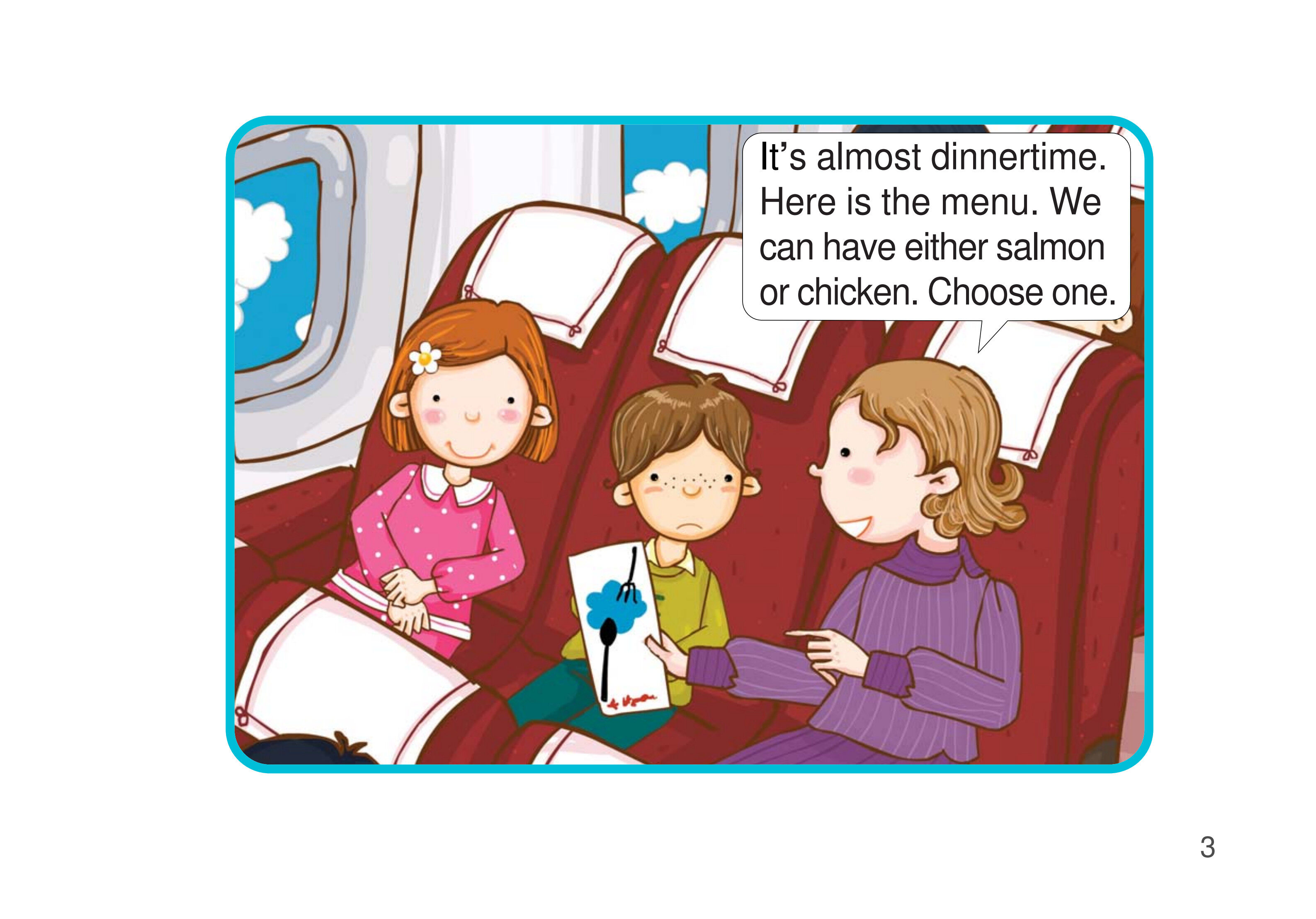 I Was Flying Above the Clouds!绘本故事第4页