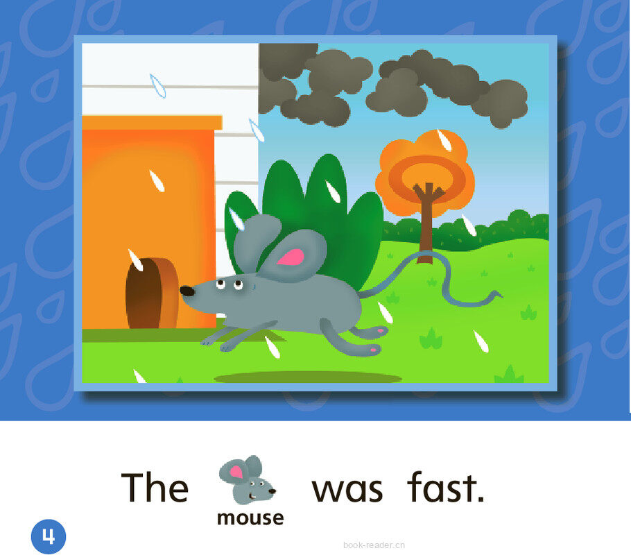 GK Approach U06W2 The Rain绘本故事第5页