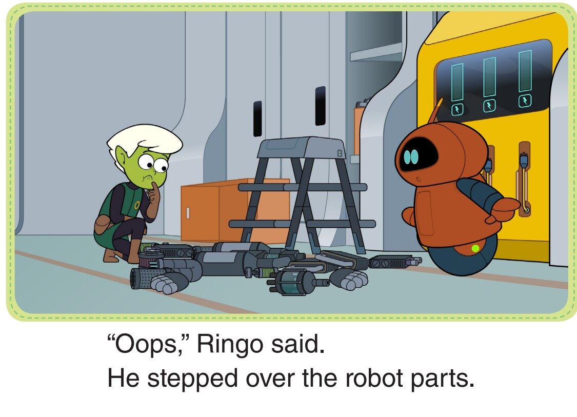 In the Lab绘本故事第4页