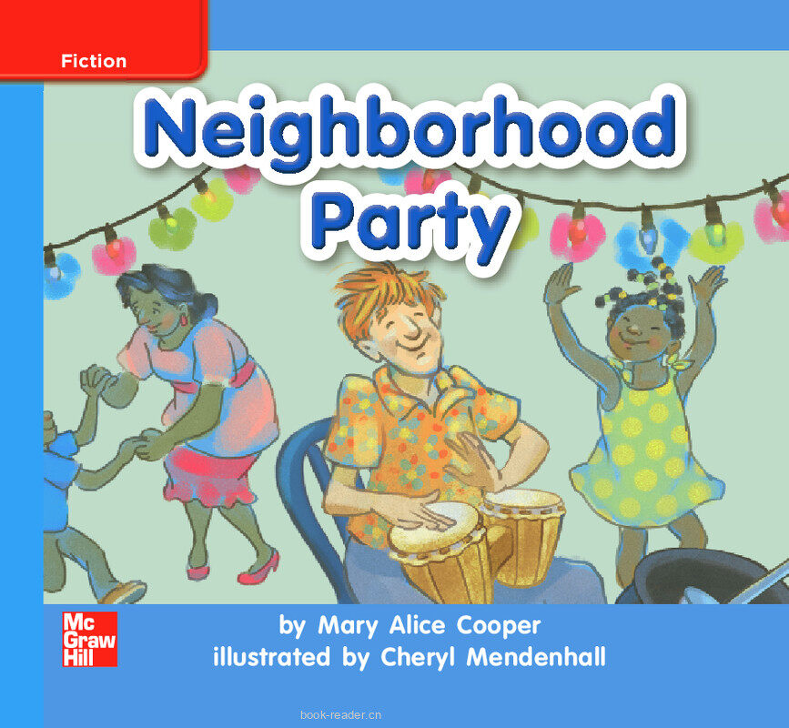 GK On U04W2 Neighborhood Party绘本故事第2页