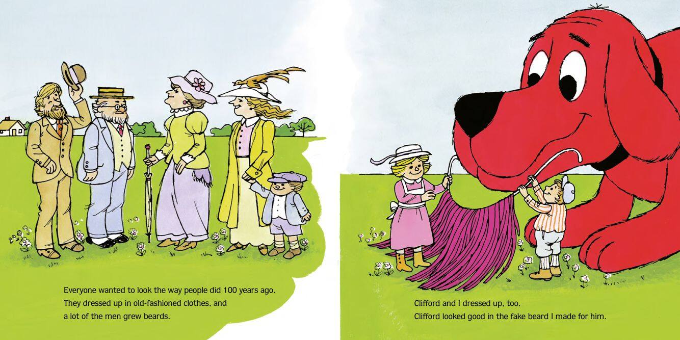 Clifford and the Big Parade绘本故事第4页