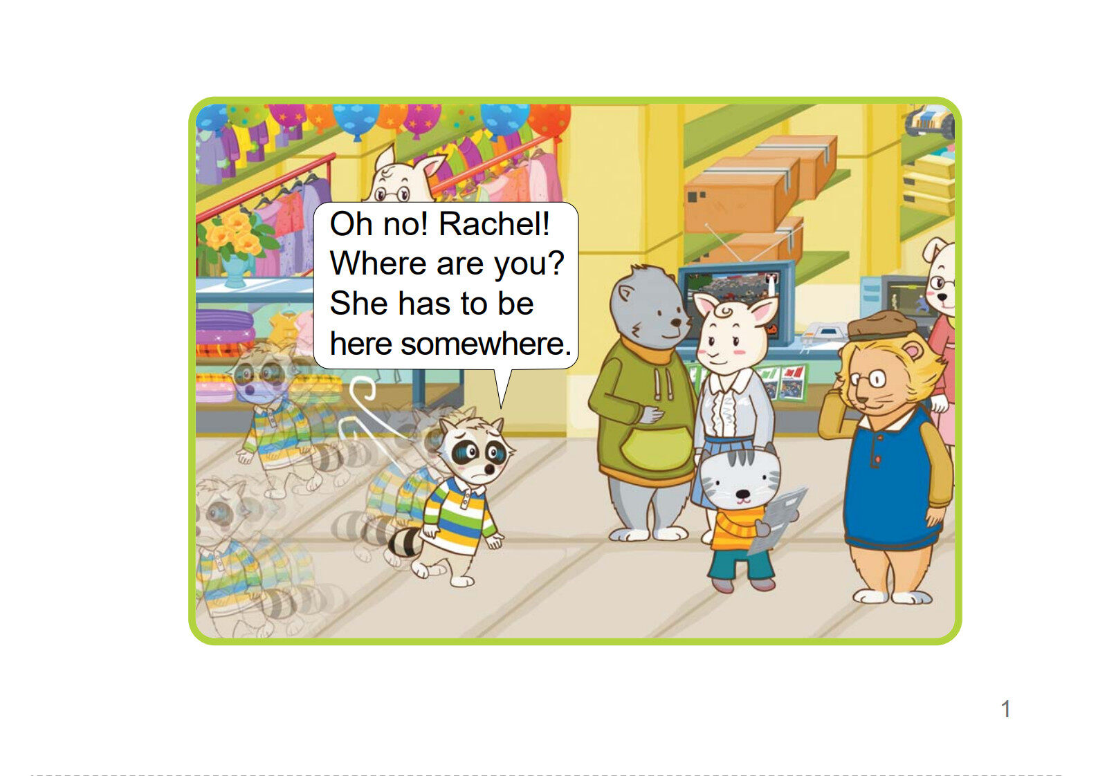 Where Are You?绘本故事第2页