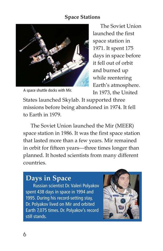 Life in Space绘本故事第5页