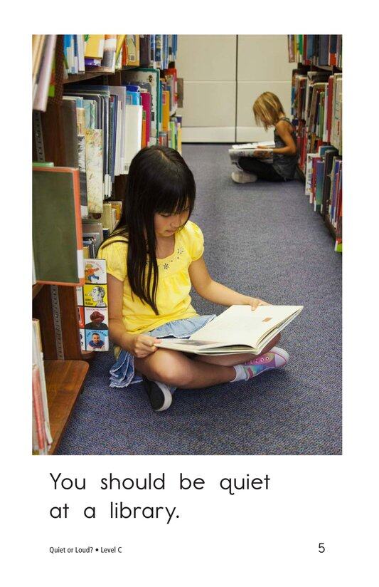 Quiet or Loud绘本故事第5页