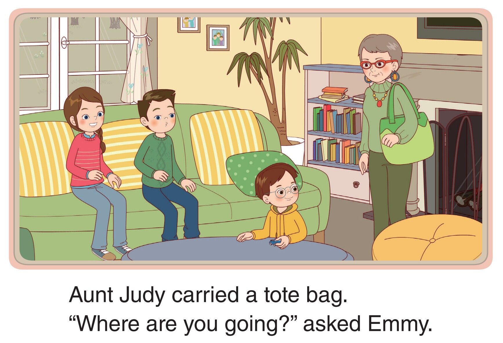 Aunt Judy’s Mystery绘本故事第3页