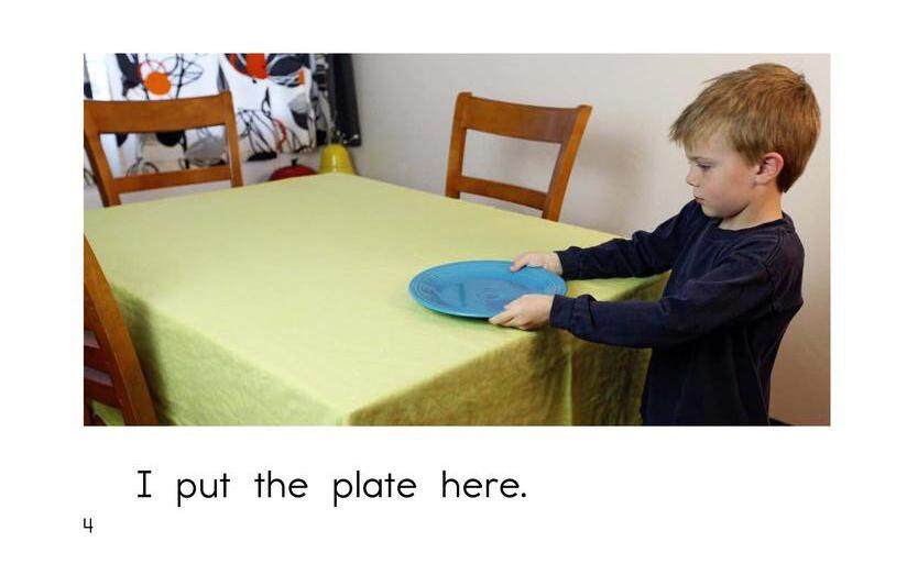 I Set the Table绘本故事第4页