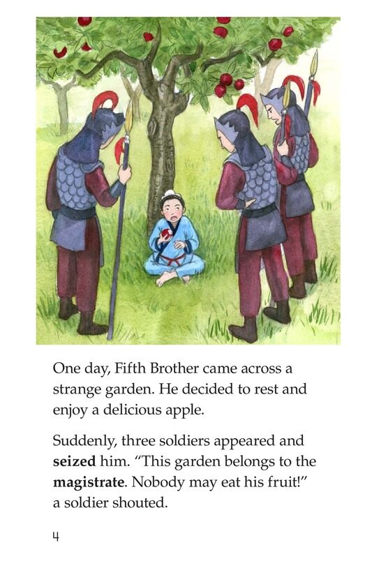 The Five Brothers绘本故事第4页