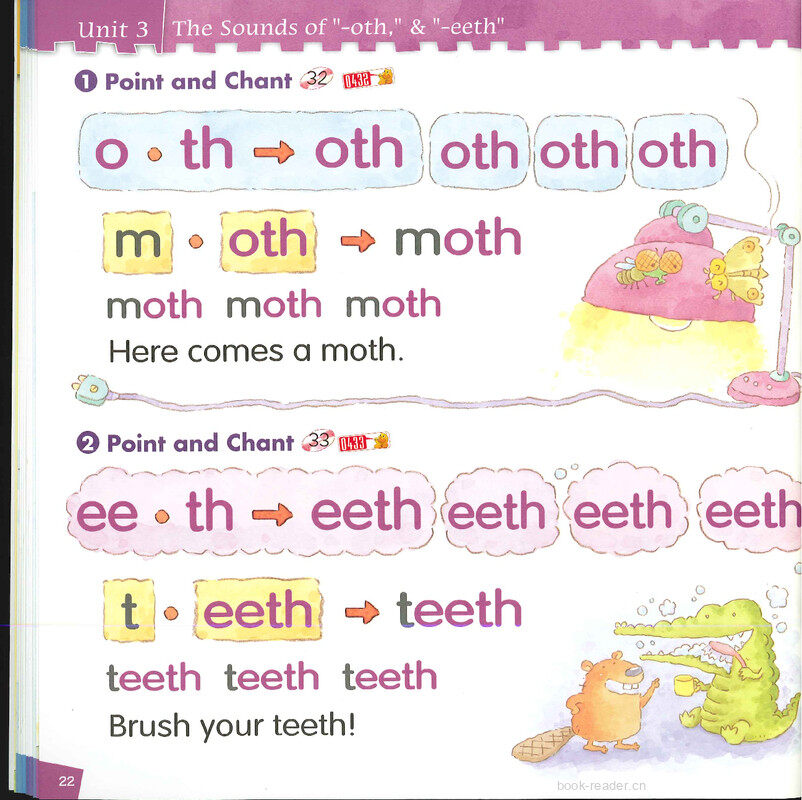 3 Consonant Digraph 'th'绘本故事第5页