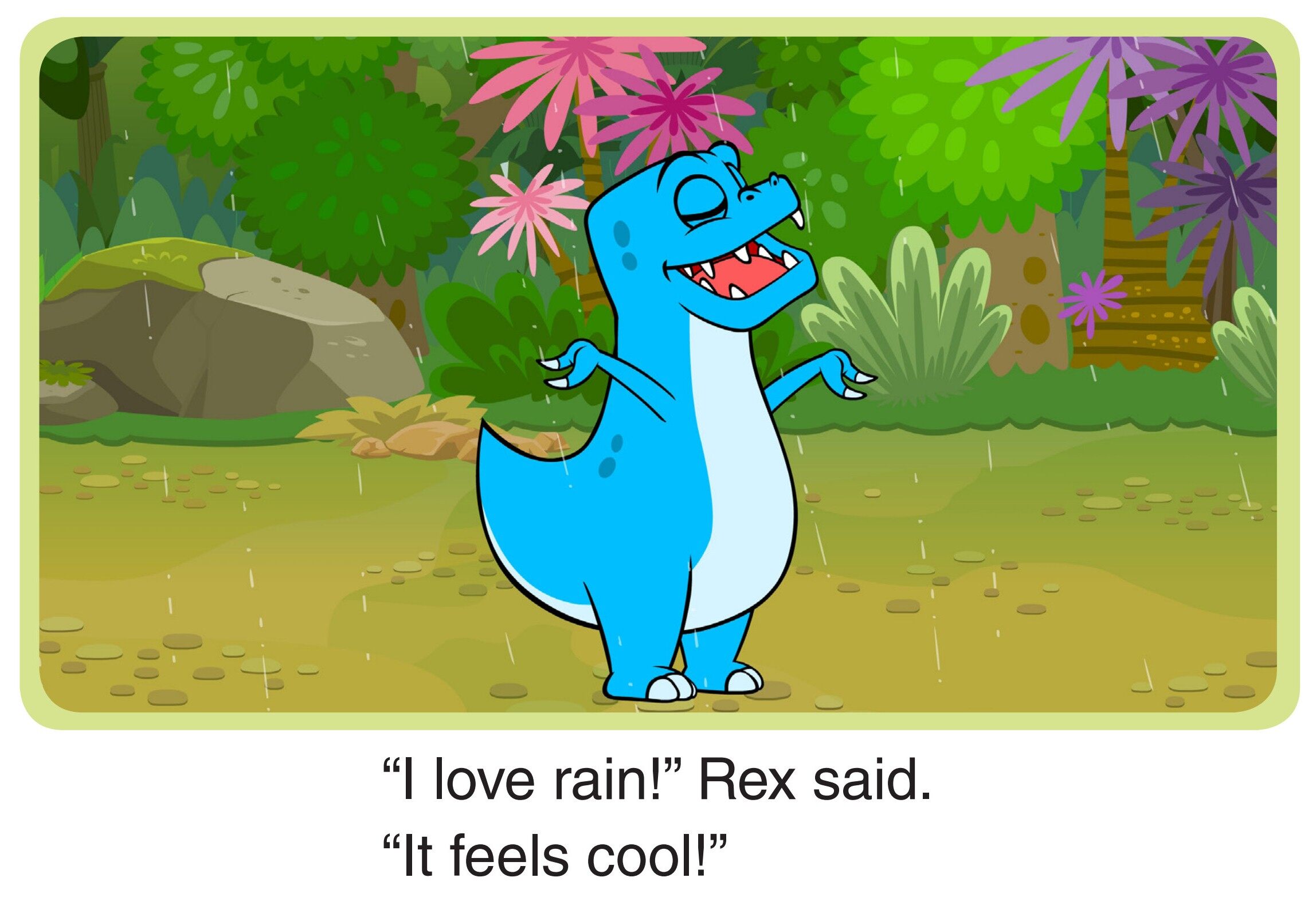 Fun in the Rain绘本故事第3页