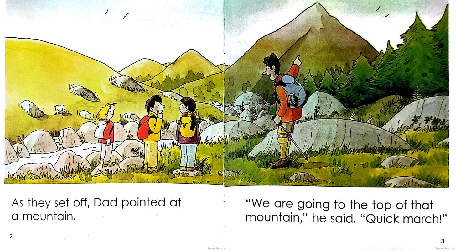 Top of the Mountain绘本故事第4页