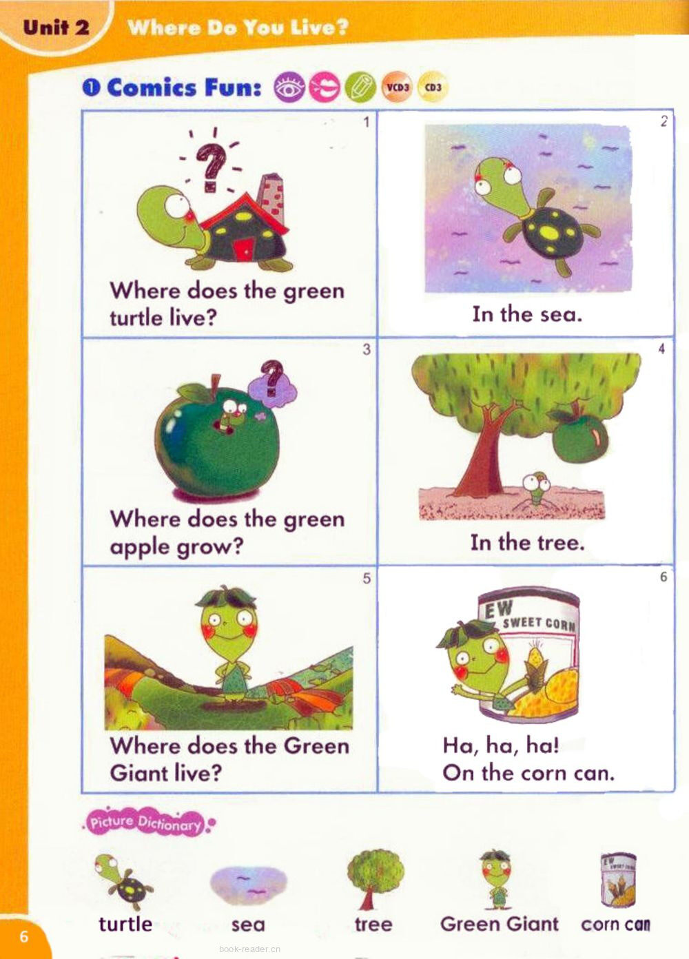 2 Where Do You Live绘本故事第2页