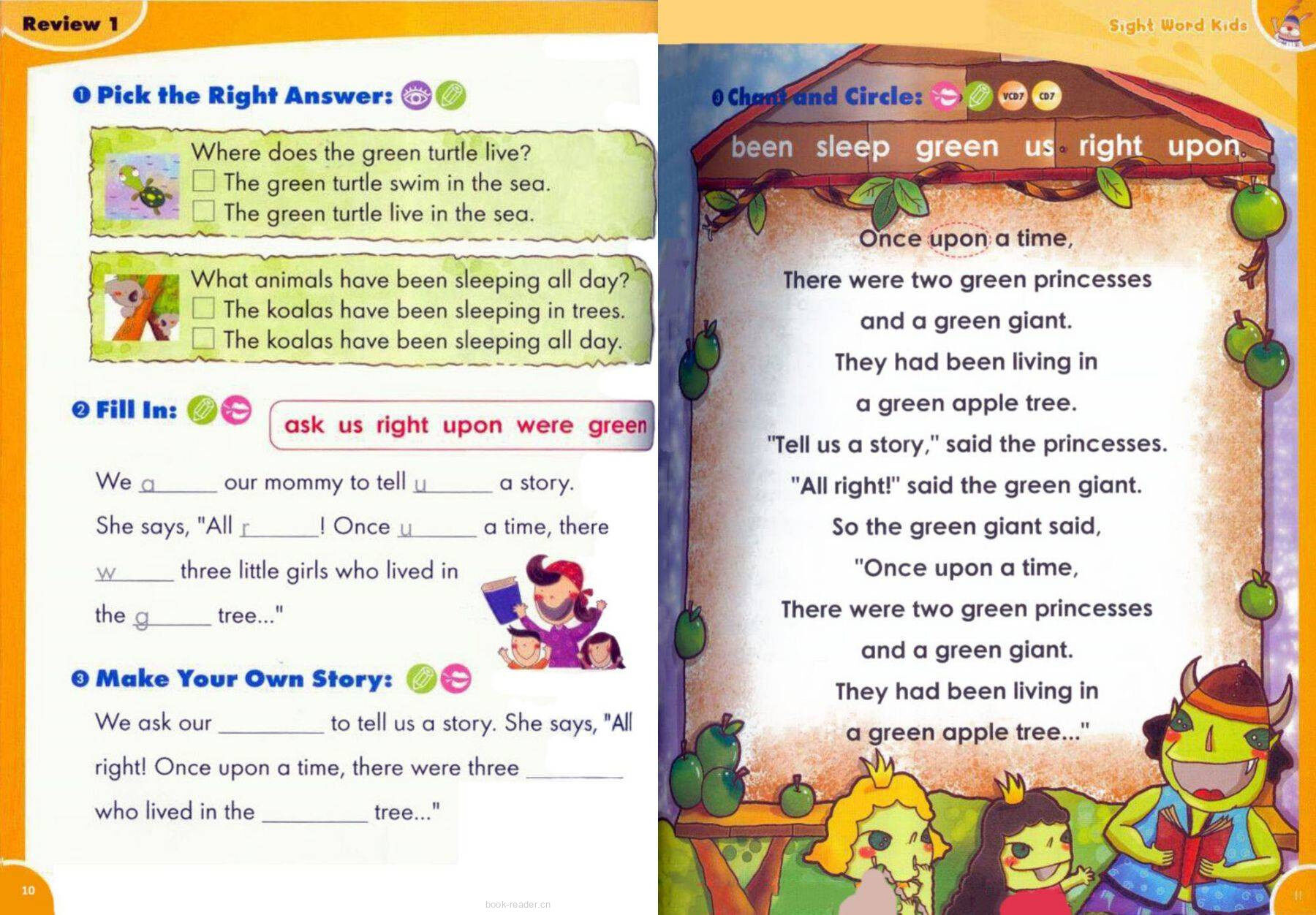 Review 1绘本故事第3页