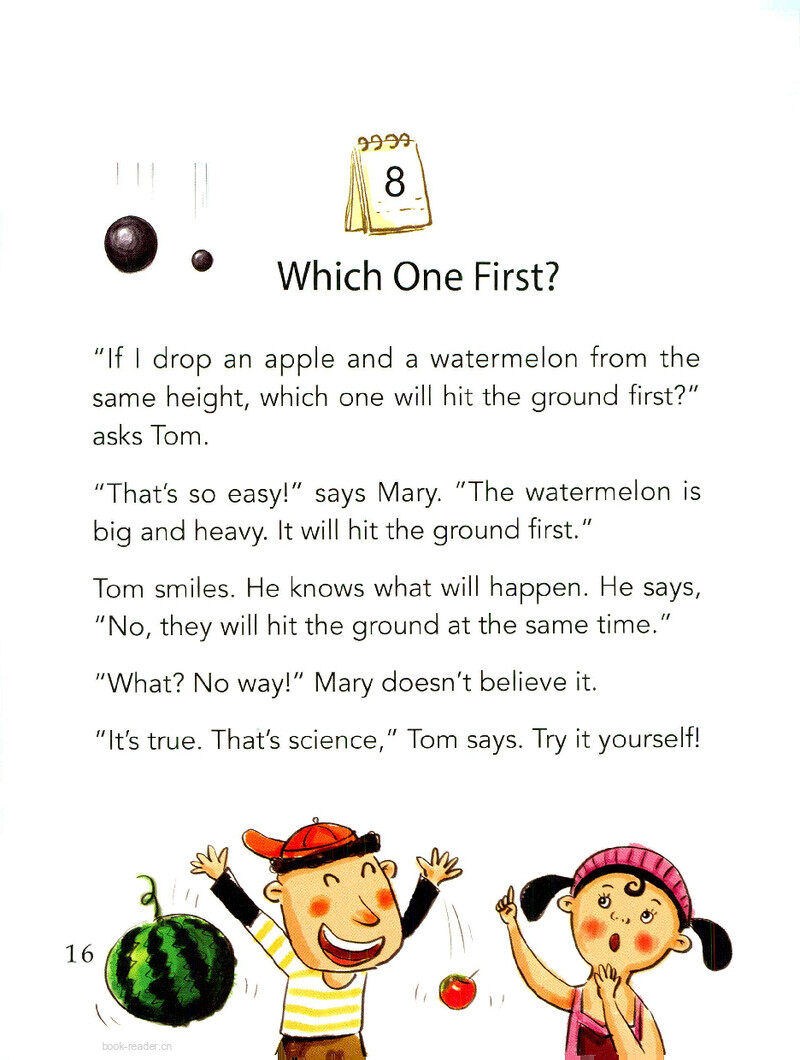 Which One First?绘本故事第2页