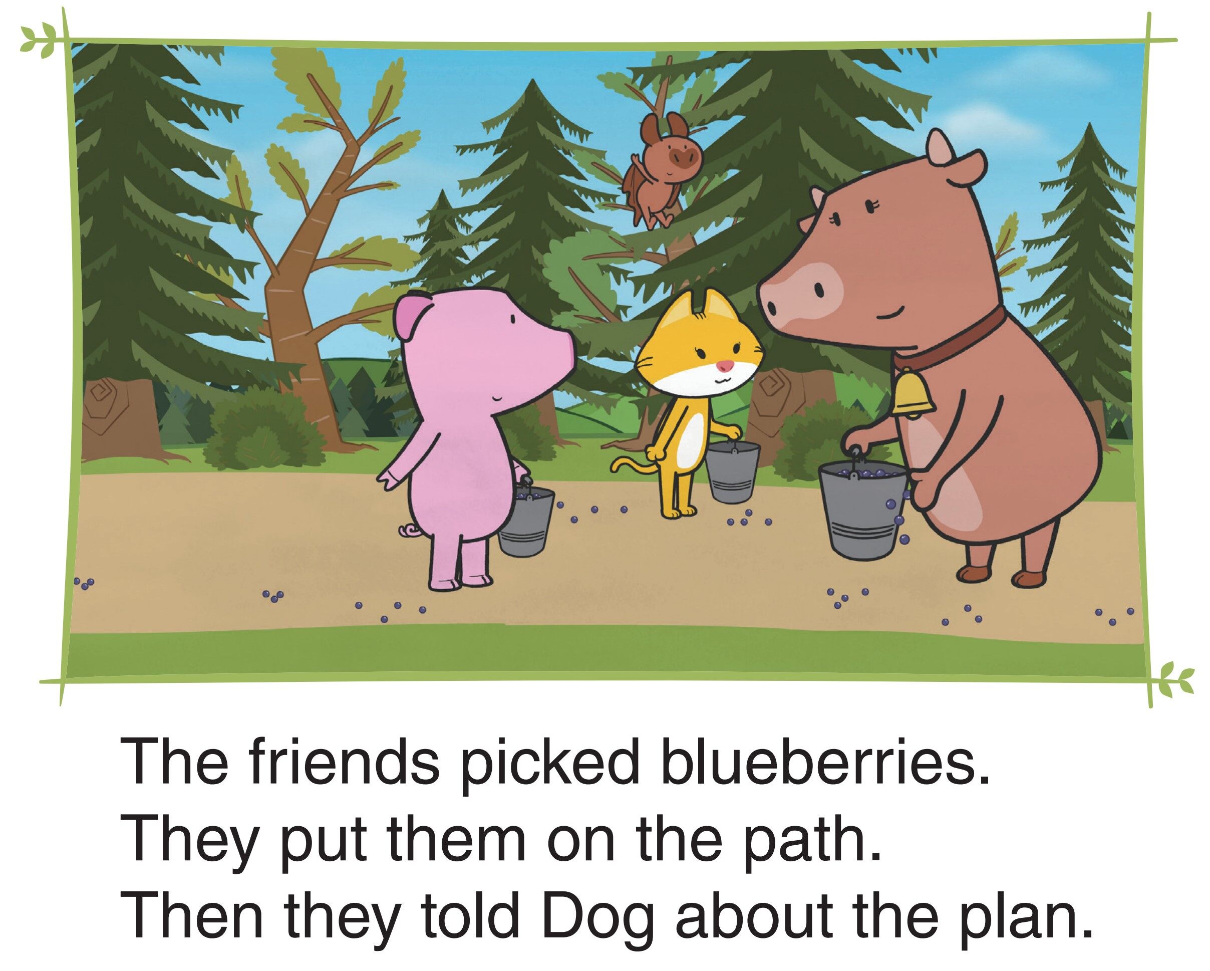 Blueberries!绘本故事第4页