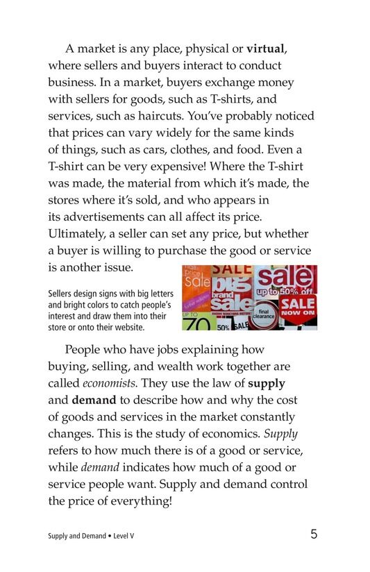 Supply and Demand绘本故事第4页