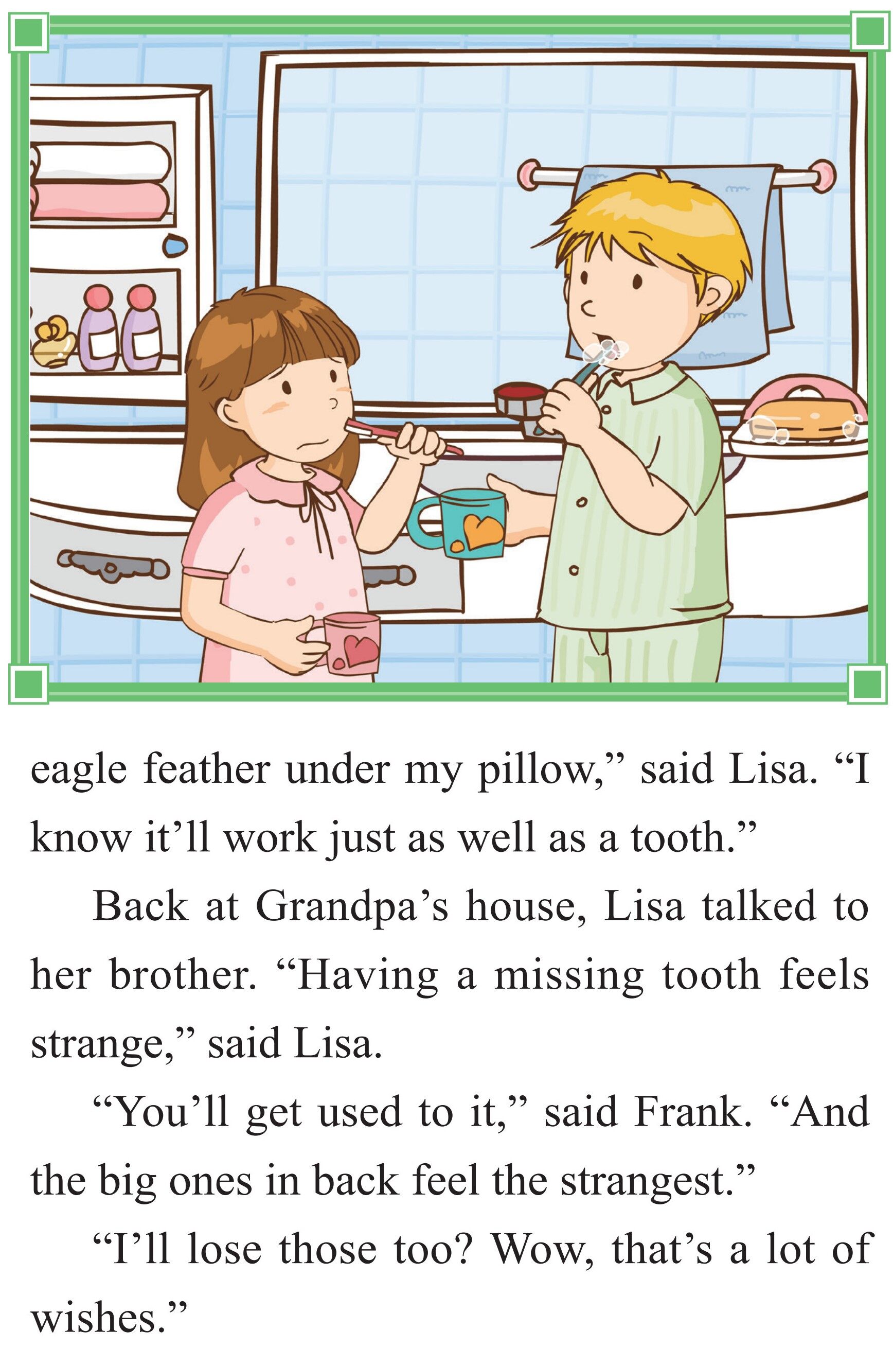 Lisa’s Wish绘本故事第4页